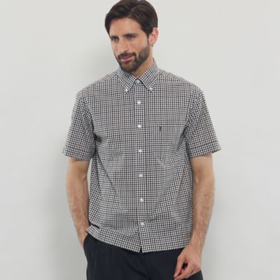 MACKINTOSH LONDON (Men)/マッキントッシュ ロンドン シアサッカーギンガム 半袖ボタンダウンシャツ(G1M51507__)