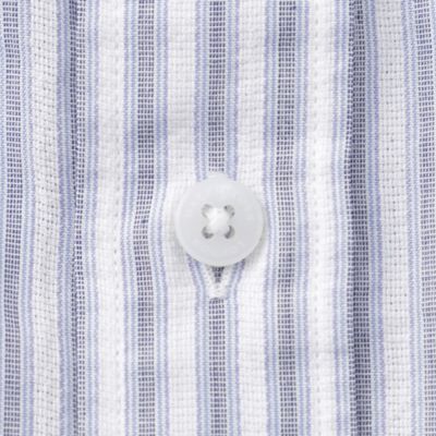 パナマサッカーストライプ　半袖ワイドカラーシャツ（Ｇ１Ｍ６１５０８＿＿）