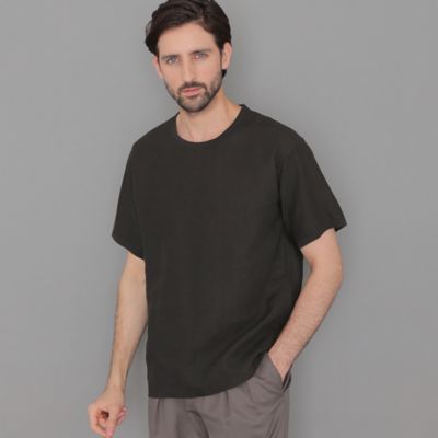 ＜MACKINTOSH LONDON (Men)＞高密度リネンＴシャツ（Ｇ１Ｍ６３３０３＿＿）