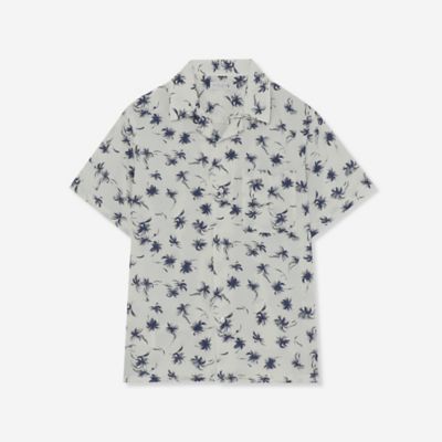 MACKINTOSH LONDON (Men)/マッキントッシュ ロンドン 【ＬＥＯＮ掲載】プラムツリープリント半袖オープンカラーシャツ（Ｇ１Ｍ８４５０９＿＿）