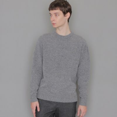 ＜MACKINTOSH LONDON (Men)＞イタリアンシェットランドウールクルーネックニット（Ｇ１Ｎ１１４０７＿＿）