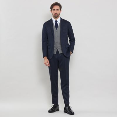 14ゲージウォッシャブルウールベスト（G1N28600＿＿