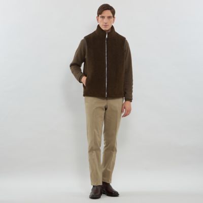 マッキントッシュロンドン ハイゲージケーブルフルジップアップ LL 未使用品 ハイゲージケーブルフルジップアップニット（G1N30602＿＿