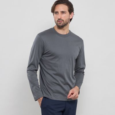 MACKINTOSH LONDON (Men)/マッキントッシュ ロンドン ハイスペックスムースドレスロングTシャツ(G1P19001__) グレー06G トップス【三越伊勢丹/公式】