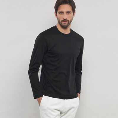 MACKINTOSH LONDON (Men)/マッキントッシュ ロンドン ハイスペックスムースドレスロングTシャツ(G1P19001__) クロ09G トップス【三越伊勢丹/公式】