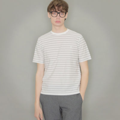 ＜MACKINTOSH LONDON (Men)＞メランジボーダーＴシャツ（Ｇ１Ｐ６９１０８＿＿）