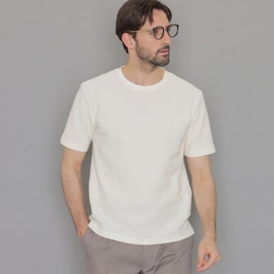 シャーリングジャカードＴシャツ（Ｇ１Ｐ７３３０９＿＿）