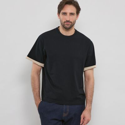 レイヤースリーブTシャツ（G1P78602＿＿