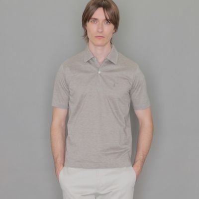 ＜MACKINTOSH LONDON (Men)＞ハイゲージ鹿の子ポロシャツ（Ｇ１Ｐ８７１１１＿＿）