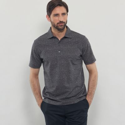 ＜MACKINTOSH LONDON (Men)＞ブライトンプリントポロシャツ（Ｇ１Ｐ８９５０８＿＿）