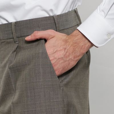 【ＤＯＲＭＥＵＩＬ／ドーメル】【ＳＵＰＥＲ　ＬＩＴＥ　ＴＯＮＩＫ】１プリーツグレンチェックトラウザーズ（Ｇ１Ｒ２２０１１＿＿）