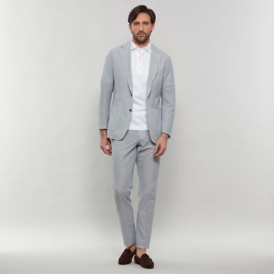 【ＬＥＯＮ掲載】【ＢＲＥＡＳＹ　ＪＡＣＫＥＴ】ＤＯＴ　ＡＩＲ　シアサッカーセットアップパンツ（Ｇ１Ｒ３６５０４＿＿）