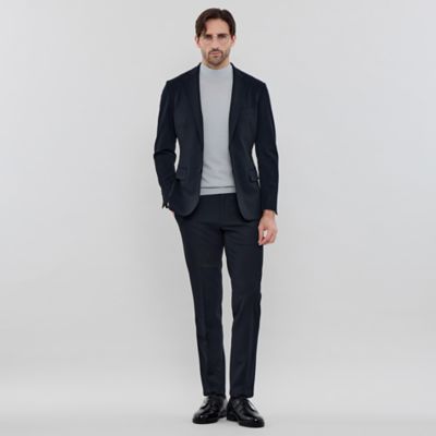 AOURE ドットエアー 2WAYストレッチジャケットパンツ　セットアップ黒 Damerino」Air ワルツ DotAir(R) 撥水 ストレッチ セットアップ