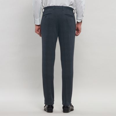 【ＦＬＥＸ　ＪＥＲＳＥＹ】コットンウールジャージーグレンチェックセットアップパンツ（Ｇ１Ｒ４９４１６＿＿）