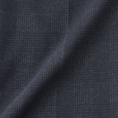 【ＦＬＥＸ　ＪＥＲＳＥＹ】コットンウールジャージーグレンチェックセットアップパンツ（Ｇ１Ｒ４９４１６＿＿）