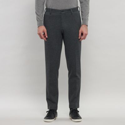 【ＦＬＥＸ　ＪＥＲＳＥＹ】コットンウールジャージーハウンドトゥースセットアップパンツ（Ｇ１Ｒ４９４１７＿＿）