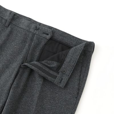 【ＦＬＥＸ　ＪＥＲＳＥＹ】コットンウールジャージーハウンドトゥースセットアップパンツ（Ｇ１Ｒ４９４１７＿＿）
