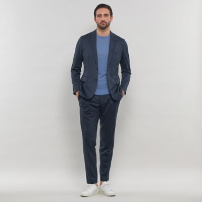 【ＦＬＥＸ　ＪＥＲＳＥＹ】ハイゲージジャカードグレンチェックセットアップパンツ（Ｇ１Ｒ５３５０１＿＿）