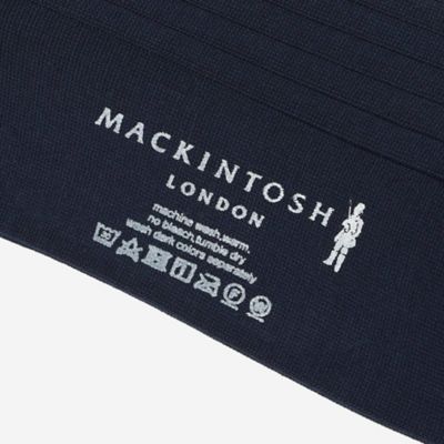 ダンディマン刺繍無地リブソックス（Ｇ１Ｘ４０００４＿＿）