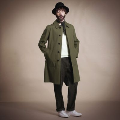 ｍａｃｋｉｎｔｏｓｈ ｄｕｎｋｅｌｄ 別注ゴム引き ステンカラーコート ｇ３ａ１２４０３ 三越伊勢丹オンラインストア 公式