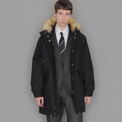 ＜MACKINTOSH LONDON (Men)＞【ＭＡＣＫＩＮＴＯＳＨ】【ＲＡＩＮＴＥＣ　ＳＫＹＥ　ＰＡＲＫＡ／レインテックスカイパーカー】ミリタリーダウンジャケット（Ｇ３Ａ５０４００＿＿