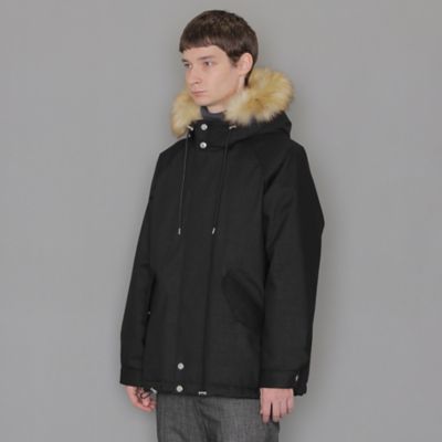 【ＭＡＣＫＩＮＴＯＳＨ】【ＲＡＩＮＴＥＣ　ＳＫＹＥ　ＰＡＲＫＡ／レインテックスカイパーカー】ミリタリーショートダウンジャケット（Ｇ３Ａ５１４