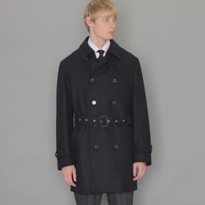 ＜三越伊勢丹/公式＞ MACKINTOSH LONDON (Men)/マッキントッシュ ロンドン ショート丈トレンチコート アオ コート・ジャケット【三越伊勢丹/公式】