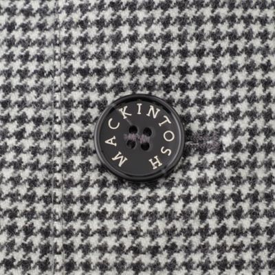 【ＭＡＣＫＩＮＴＯＳＨ】【ＨＵＭＢＩＥ／ハンビー】ウール千鳥ショートステンカラーコート（Ｇ３Ｂ６３４０２＿＿）