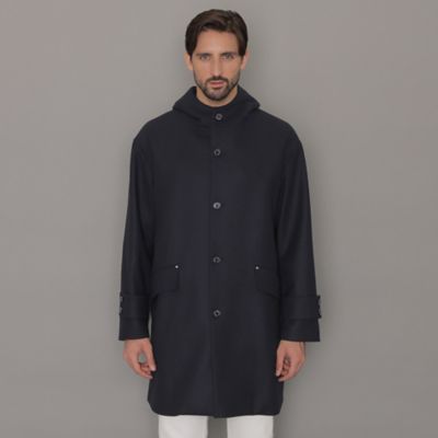 【ＭＡＣＫＩＮＴＯＳＨ】【ＨＵＭＢＩＥ　ＨＯＯＤ　ＳＬ／ハンビーフードスリム】ウールメルトンショートフーデットコート（Ｇ３Ｂ６６４０１＿＿）