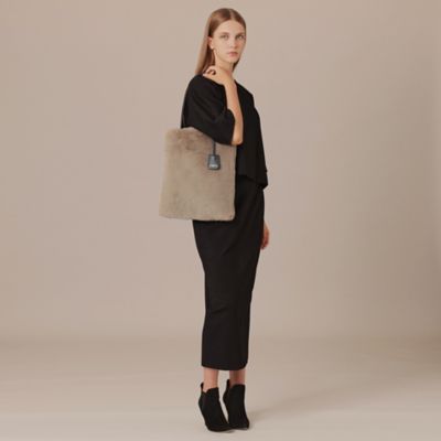 【新品・未使用】マッキントッシュロンドン　トートバッグ　ベージュ　ブラウン マッキントッシュロンドン トートバッグ - ファートートバッグ