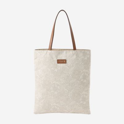 ＜MACKINTOSH LONDON (Women)＞【ＢＩＢＵＲＹ　ＦＬＯＷＥＲ】バイブリージャカードリバーシブルバッグ（Ｇ５１０７５３２＿＿）