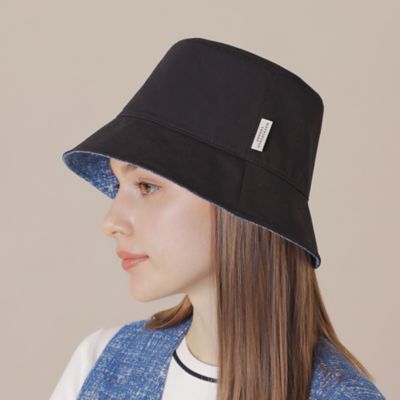 【婦人画報掲載】ツイードリバーシブルバゲットハット（Ｇ５５０１５１５＿＿）