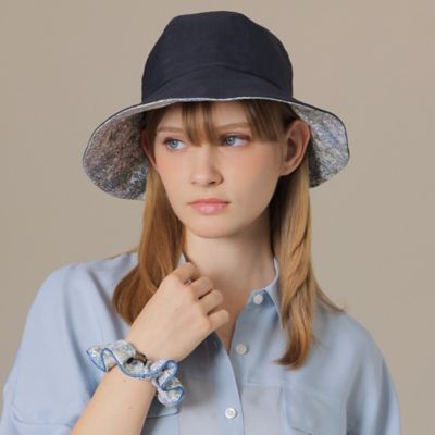 【ＢＩＢＵＲＹ　ＦＬＯＷＥＲ　００２】リバーシブルハット（Ｇ５５０３１３７＿＿）
