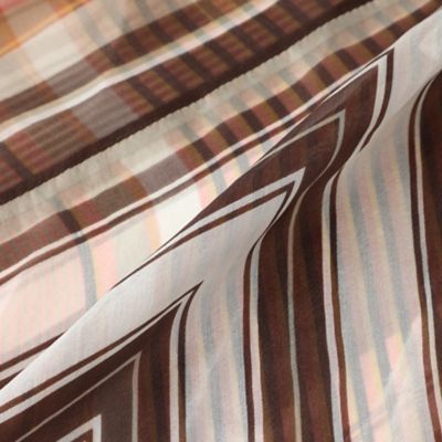【Ｌｏｏｐｅｄ　Ｓｃａｒｆ　ループド　スカーフ】チェックループドスカーフ（Ｇ５７０２６０４＿＿）