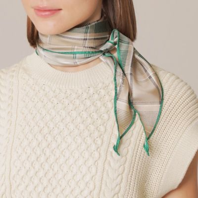 ＜MACKINTOSH LONDON (Women)＞チェックダイヤモンドシェイプスカーフ（Ｇ５７０３１１３＿＿）