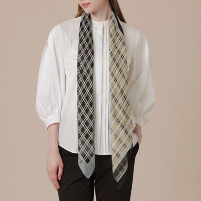 Ｌｏｏｐｅｄ Ｓｃａｒｆ ループド スカーフ】マルチチェックループドスカーフ（Ｇ５７０３４０１＿＿） | MACKINTOSH LONDON  (Women)/マッキントッシュ ロンドン | 三越伊勢丹オンラインストア・通販【公式】