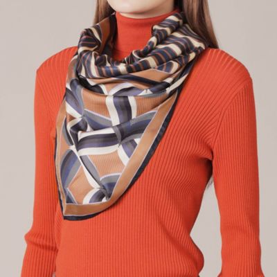 ＜MACKINTOSH LONDON (Women)＞ジオメトリックスヌードスカーフ（Ｇ５７０３８２４＿＿）