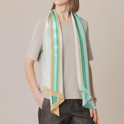 ＜MACKINTOSH LONDON (Women)＞マルチストライプ剣先スカーフ（Ｇ５７０４１３３＿＿）