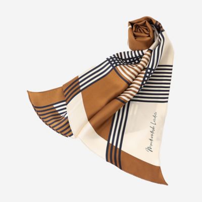 MACKINTOSH LONDON 剣先スカーフ フローラル剣先スカーフ(505933757)｜阪急百貨店公式通販サイト