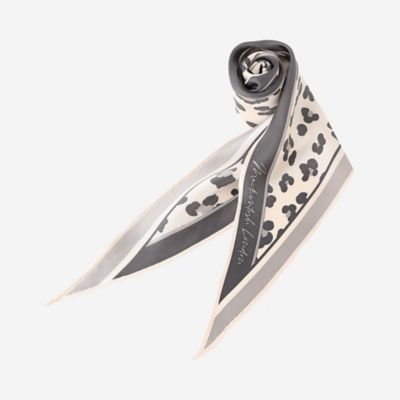 ＜MACKINTOSH LONDON (Women)＞【エクラ掲載】レオパードダイヤモンドシェイプスカーフ（Ｇ５７０５２０４＿＿）