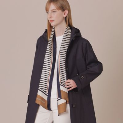 ＜MACKINTOSH LONDON (Women)＞ハウンドトゥース剣先スカーフ（Ｇ５７０５３０４＿＿）
