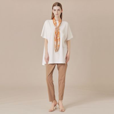 【婦人画報掲載】【Ｄｉａｍｏｎｄ　Ｓｈａｐｅ　Ｓｃａｒｆ／ダイヤモンドシェイプスカーフ】【ＢＩＢＵＲＹ　ＦＬＯＷＥＲ】バイブリーダイヤモンド