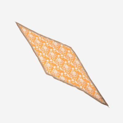 【婦人画報掲載】【Ｄｉａｍｏｎｄ　Ｓｈａｐｅ　Ｓｃａｒｆ／ダイヤモンドシェイプスカーフ】【ＢＩＢＵＲＹ　ＦＬＯＷＥＲ】バイブリーダイヤモンド