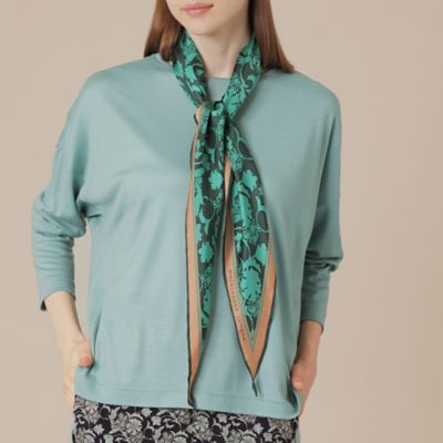 MACKINTOSH LONDON (Women)/マッキントッシュ ロンドン【Diamond Shape Scarf/ダイヤモンドシェイプスカーフ】バイブリーダイヤモンドシェイプスカーフ(G5 ミドリ70L スカーフ・ショール【三越伊勢丹/公式】