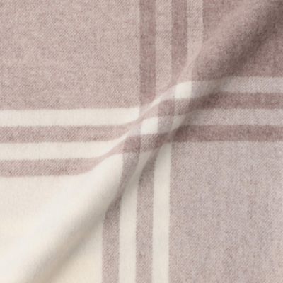 ブロックチェックカシミヤストール（Ｇ５７１２８２０＿＿）