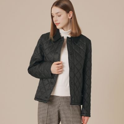 【送料無料】MACKINTOSH LONDON (Women)/マッキントッシュ ロンドン【Tilbury/ティルベリー】エアリーキルティングショートコート(G5A02655__) クロ09L コート・ジャケット【三越伊勢丹/公式】