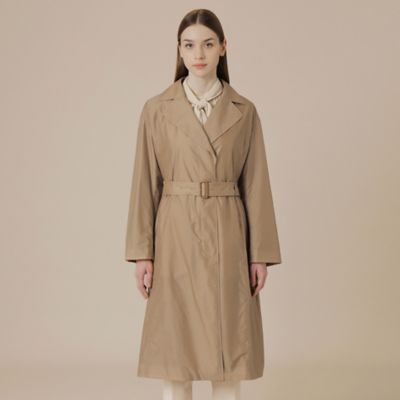 美品 MACKINTOSH マイクロ リップストップナイロン トレンチコート RESFON／レスフォン】ミニリップナイロンコート