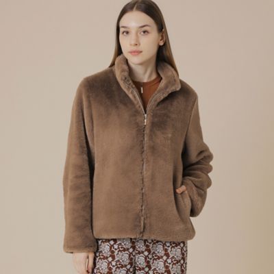 送料無料】フェイクファージャケット（G5A10627＿＿