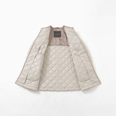 ライトキルティングノーカラーコート（G5A17426＿＿