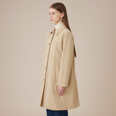 送料無料】【BANTON／バントン】ウールパディングタフタコート